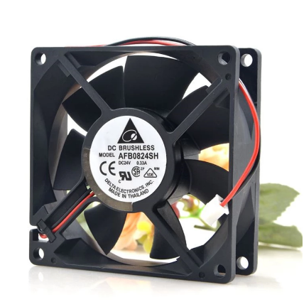 Original DELTA EFB0824SH Cooling Fan 24V 0.17A 7.92W 2wires EFB0824SH Fans